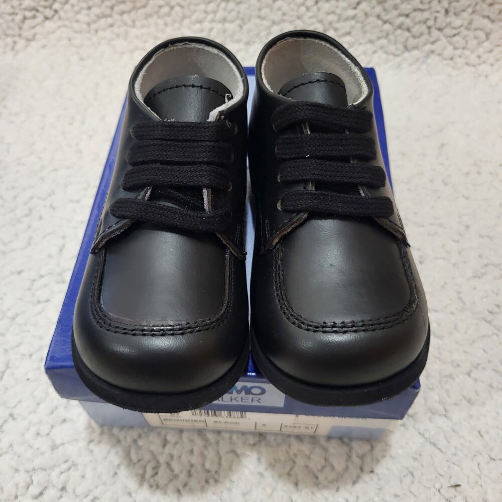NEW Josmo Baby Beginner Unisex Leather Ankle Boots First Walking Shoes SZ 2.5